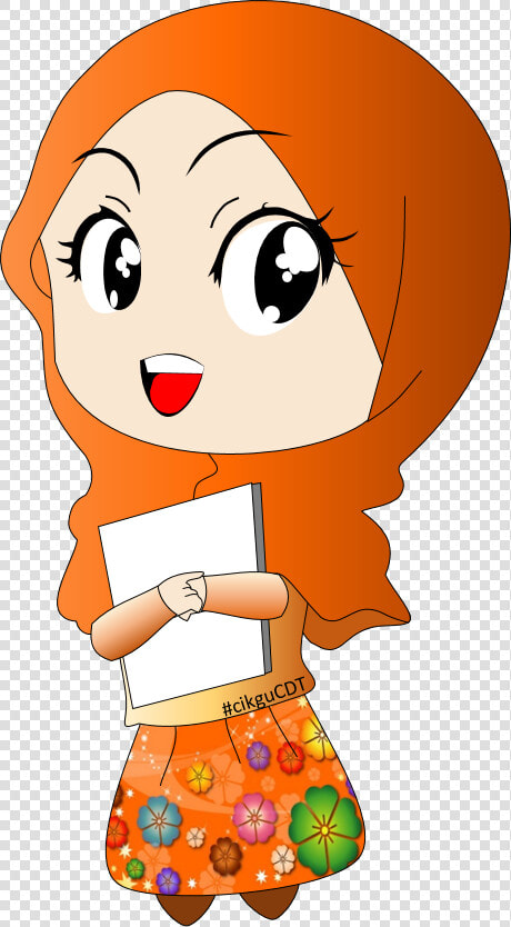 Doodle Girl  Hijab Cartoon    Muslim Cartoon Png  Transparent PngTransparent PNG