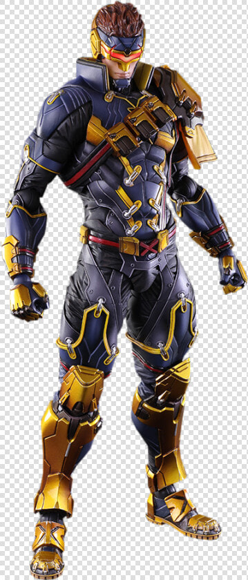 Transparent Xmen Png   Play Arts Kai Cyclops  Png DownloadTransparent PNG