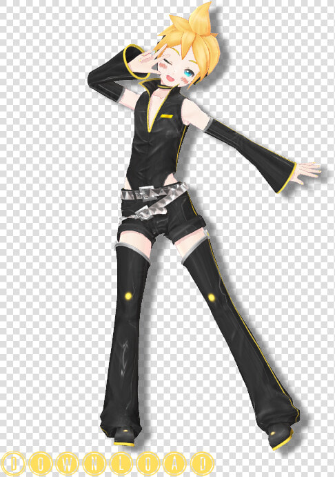 Mmd Len Yyb  HD Png DownloadTransparent PNG