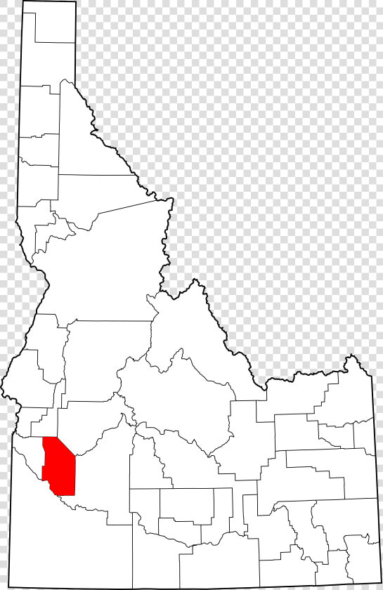 19 Idaho Vector   Latah County Idaho Map  HD Png DownloadTransparent PNG