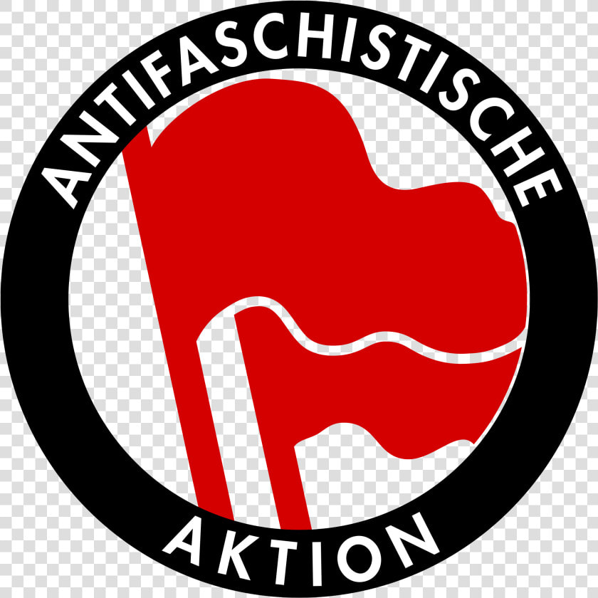 Transparent Antifa Logo Png   Rojo Y Negro Antifascista  Png DownloadTransparent PNG