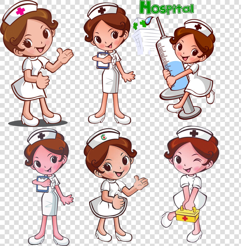 Nurse 1623 1656 Transprent Png Free Download   Cartoon Nurse Clipart  Transparent PngTransparent PNG