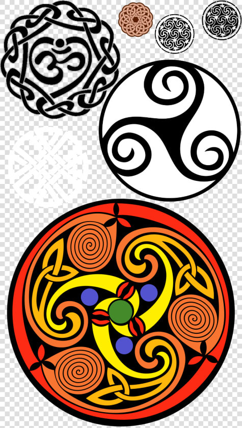 Celtic Celtic Symbols Celtic Knots Celtic Knot Triskele   Triple Spiral  HD Png DownloadTransparent PNG