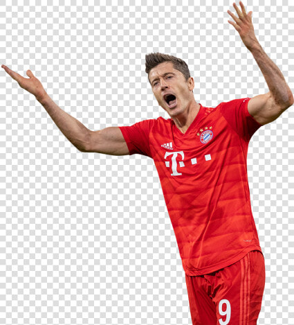 Robert Lewandowski Render  HD Png DownloadTransparent PNG