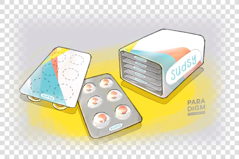 Sudsy Blister Pack   Graphic Design  HD Png DownloadTransparent PNG