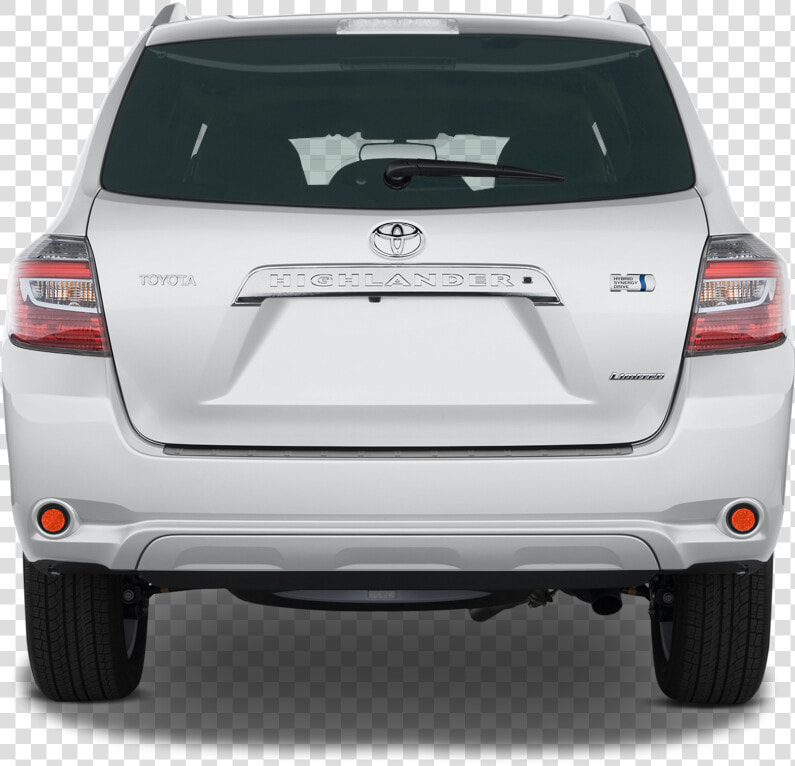 New And Future   Toyota Highlander Hybrid Rear  HD Png DownloadTransparent PNG