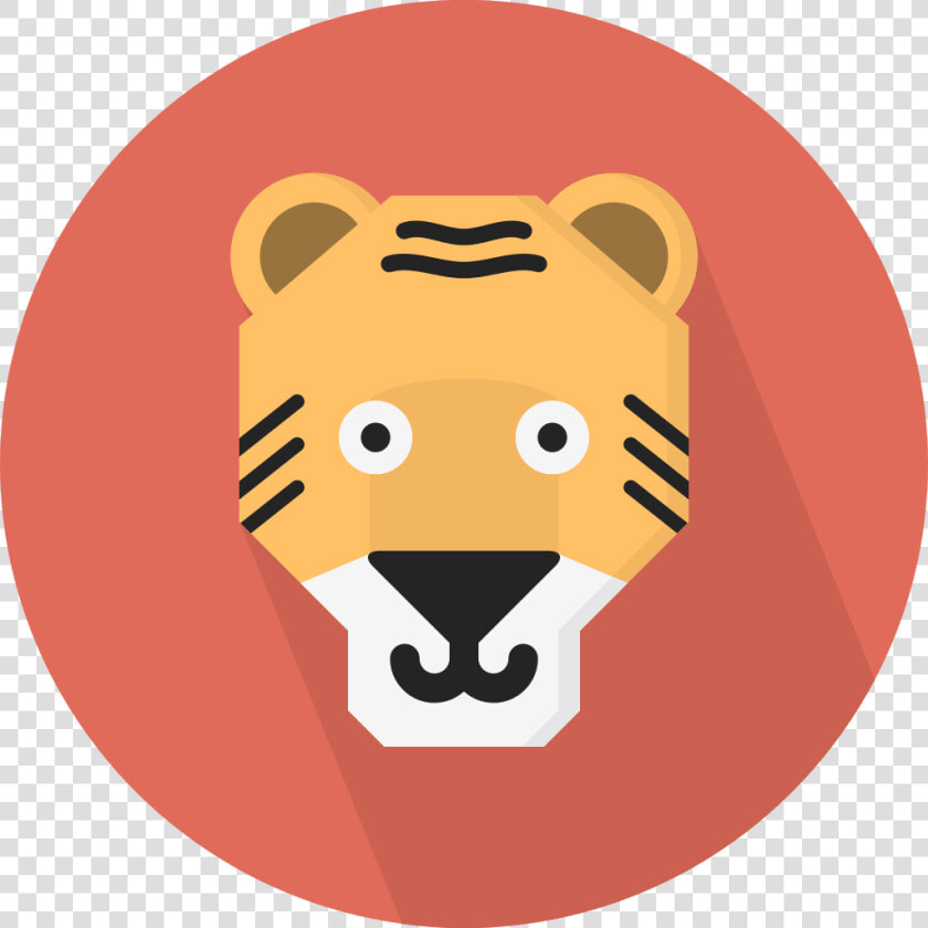 Creative Tail Animal Tiger   Transparent Tiger Icon  HD Png DownloadTransparent PNG