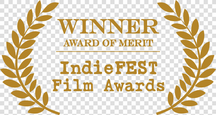 Indiefest Merit Words Gold   Film Festival Laurels  HD Png DownloadTransparent PNG