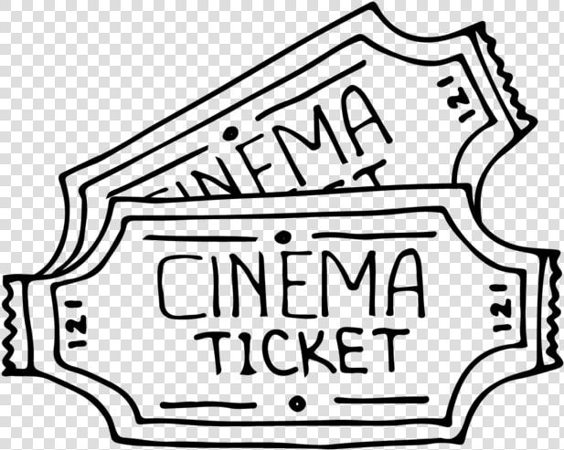 Cinema Set 74 Icons 08   Ticket Cinéma Drawing Png  Transparent PngTransparent PNG