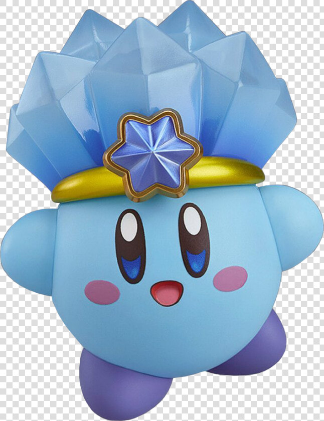 Kirby Ice Kirby Nendoroid Figure Clipart   Png Download   Ice Kirby  Transparent PngTransparent PNG