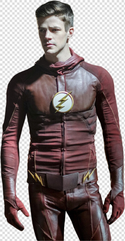 Grant Gustin Con Traje De Flash   Png Download   Flash Grant Gustin Png  Transparent PngTransparent PNG