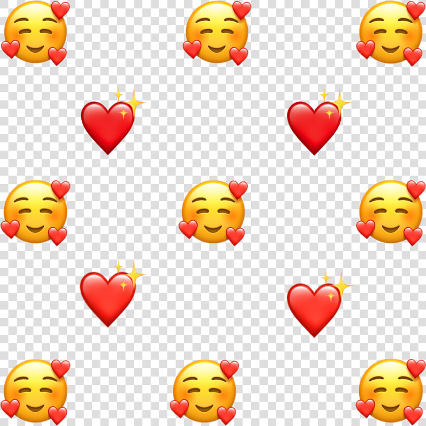  emoji  love  heart  sparkle  background  cute  gorgeous   Smiley  HD Png DownloadTransparent PNG