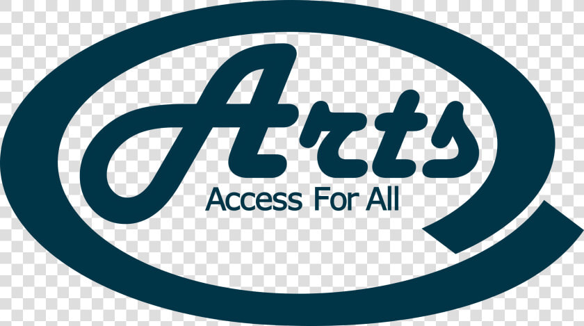 Arts Access For All Logo  Blue Lettering Inside Blue   Circle  HD Png DownloadTransparent PNG