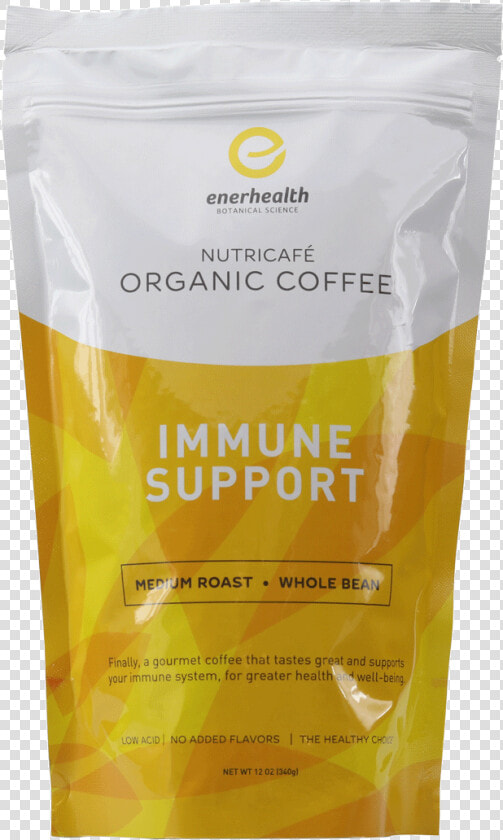 Immune Support Coffee   Vacuum Bag  HD Png DownloadTransparent PNG