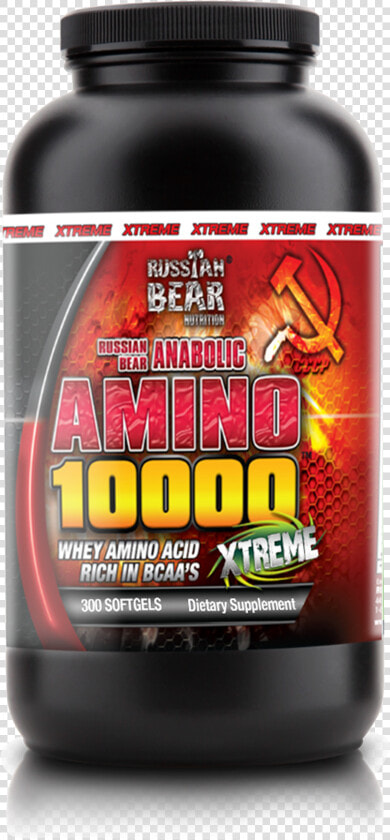 Amino 2222   Russian Bear Whey Amino 10000  HD Png DownloadTransparent PNG