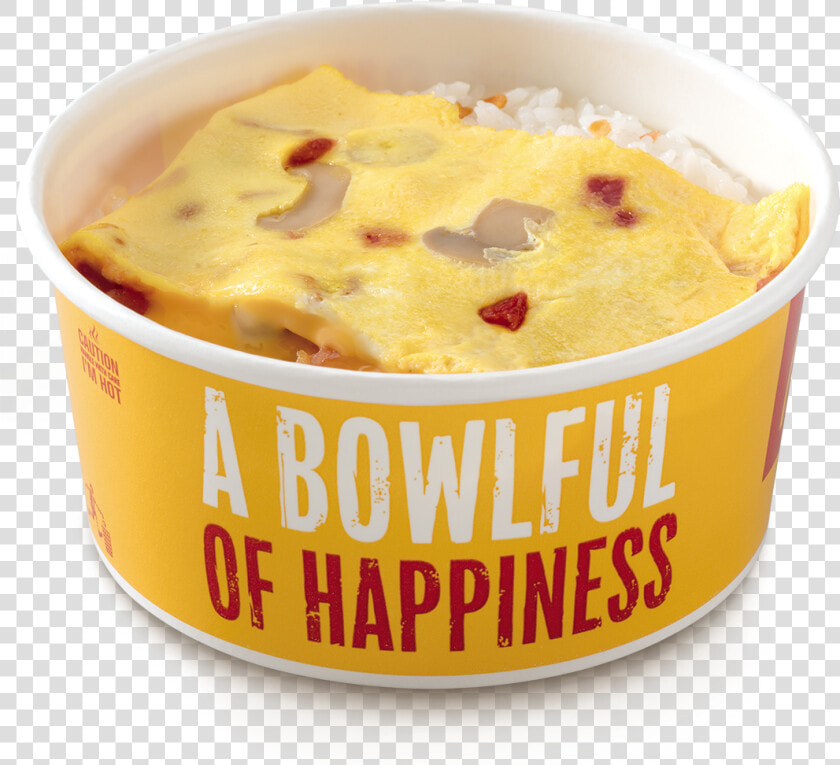 Cheesy Omelette Bowl Mcdo  HD Png DownloadTransparent PNG