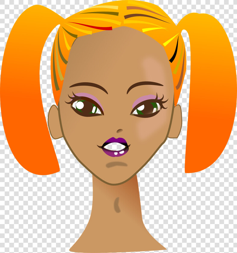 Rosto De Uma Boneca Em Desenho  HD Png DownloadTransparent PNG