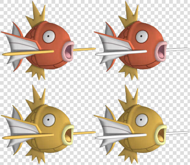 Pokemon Magikarp 3d Max  HD Png DownloadTransparent PNG