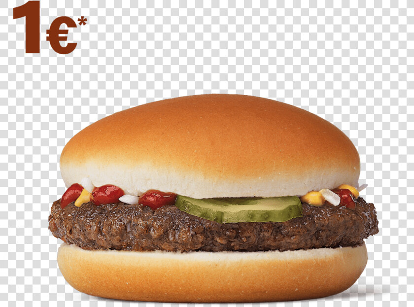 Hamburguesa 1 € Mcdonalds  HD Png DownloadTransparent PNG