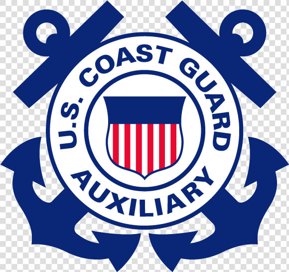 United States Coast Guard Auxiliary Clipart   Png Download   Us Coast Guard Aux Logo  Transparent PngTransparent PNG