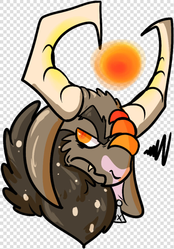 Horns The Bull dragon Headshot   Cartoon  HD Png DownloadTransparent PNG