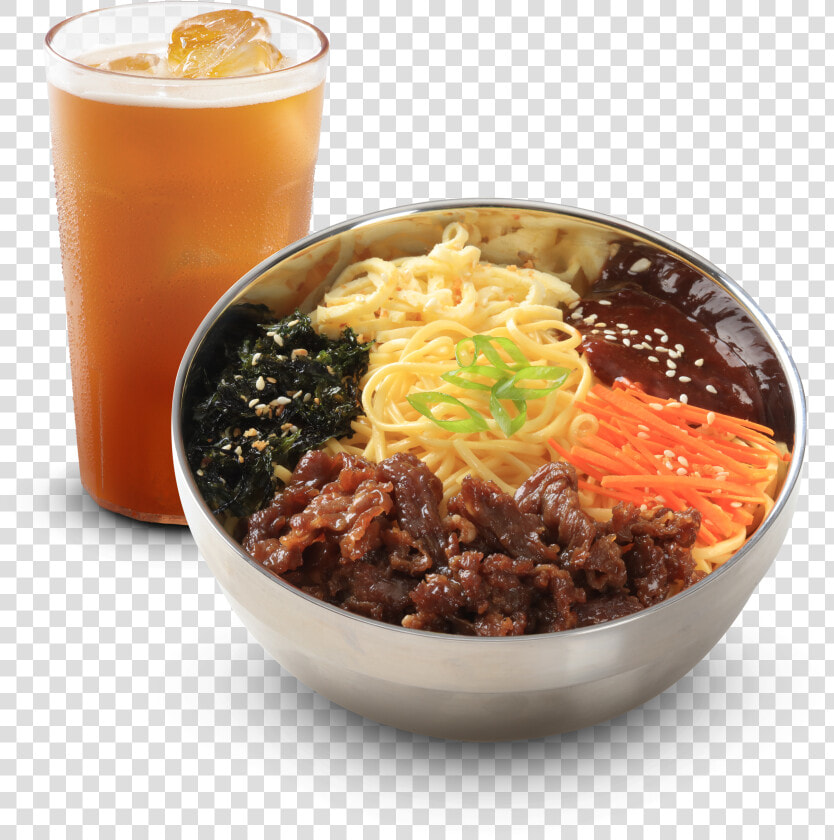 Beef Bibimnoodle Boxed Meal  HD Png DownloadTransparent PNG