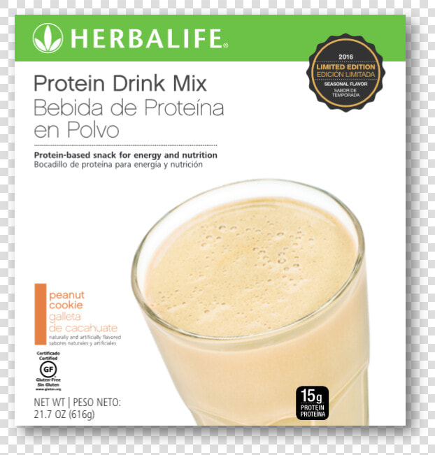 Herbalife Peanut Cookie Pdm Shake Mix   Herbalife Peanut Cookie Protein  HD Png DownloadTransparent PNG