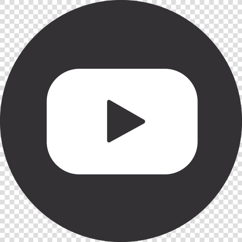 Black Circle Youtube Icon   Black Youtube Logo Png  Transparent PngTransparent PNG