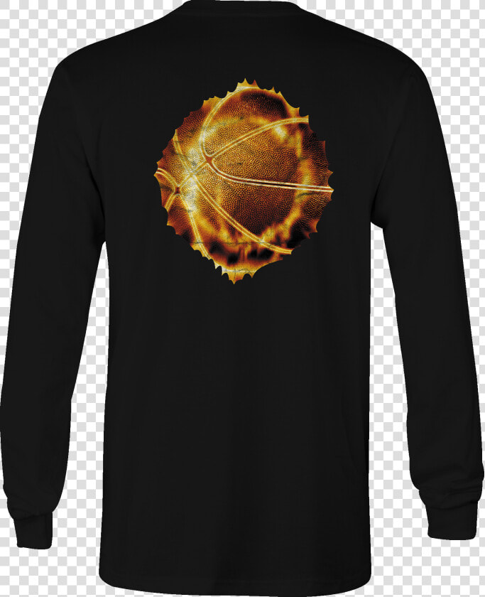 Basketball Long Sleeve Tshirt Fire Flaming Shirt For   T Shirt Angry Ball  HD Png DownloadTransparent PNG