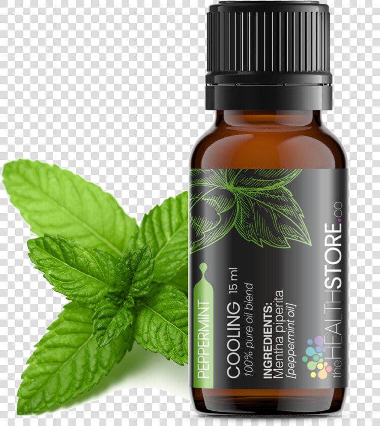 Peppermint Cooling Essential Oil   Lemongrass And Peppermint  HD Png DownloadTransparent PNG