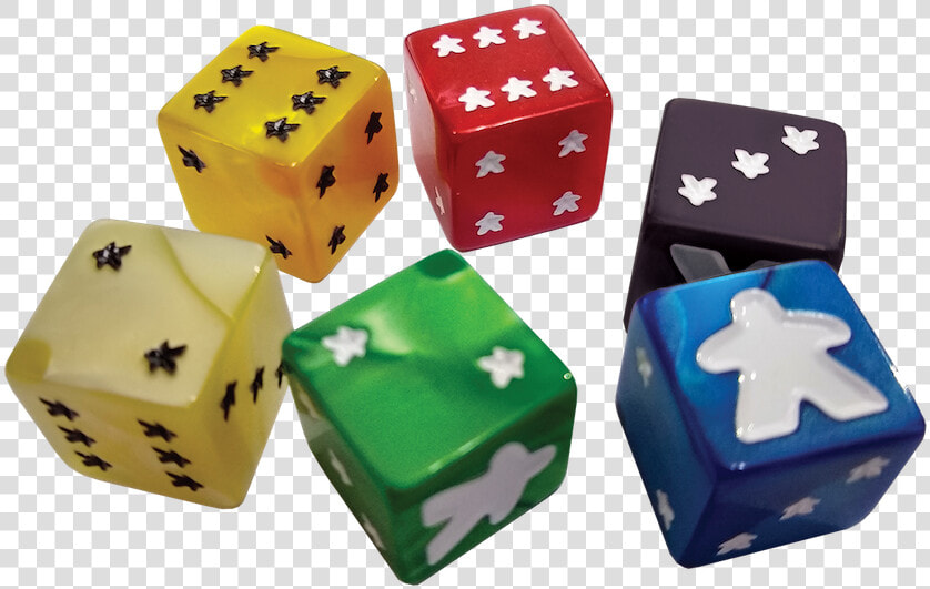 Steve Jackson Games Meeple D6 Dice Set  HD Png DownloadTransparent PNG