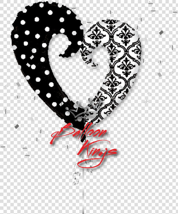 Best Wishes Png   Coeur Noir Blanc  Transparent PngTransparent PNG