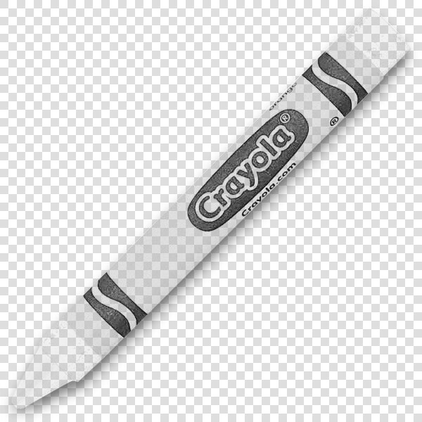 Transparent White Crayon Clipart   Crayola Crayon Transparent Background  HD Png DownloadTransparent PNG