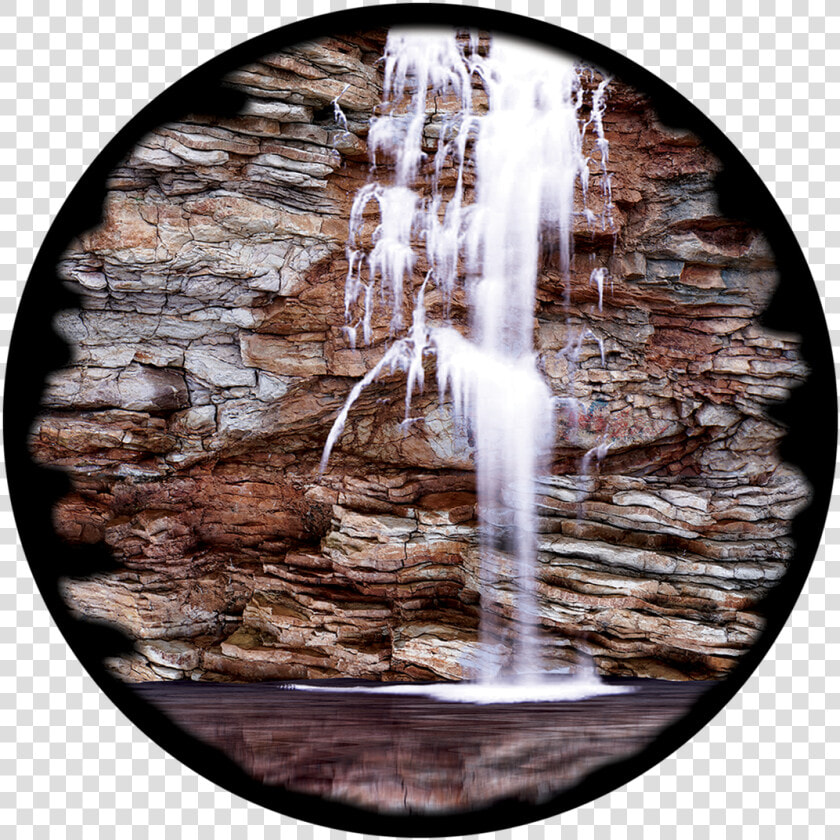 Apollo Design Cs 3507 Peaceful Waterfall Colourscenic   Waterfall  HD Png DownloadTransparent PNG