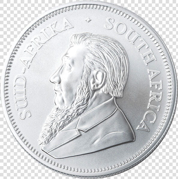 Buy 1 Oz Silver Coin South African Mint Krugerrand   2019 1oz Silver Coin Krugerrand  HD Png DownloadTransparent PNG