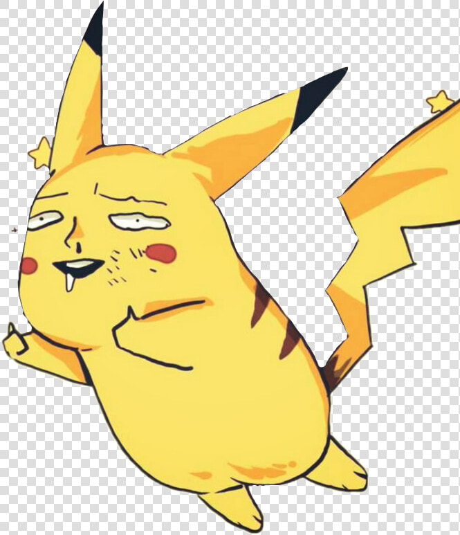  pokemon  pikachu  meme Pokemongo  derp  thumbsup   Kaminari Pikachu Face  HD Png DownloadTransparent PNG