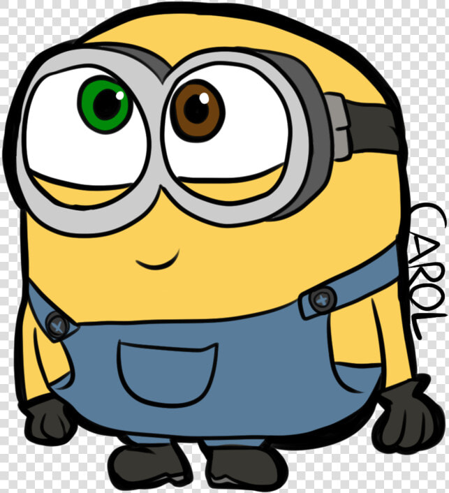 Mad Drawing Minion   Bob Drawing Cartoon Minion  HD Png DownloadTransparent PNG