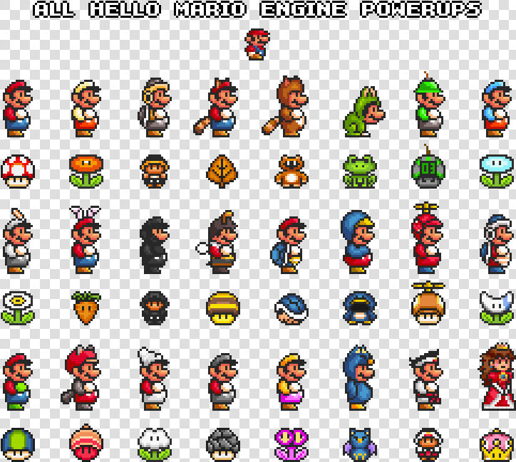 All Mario Power Ups List  HD Png DownloadTransparent PNG