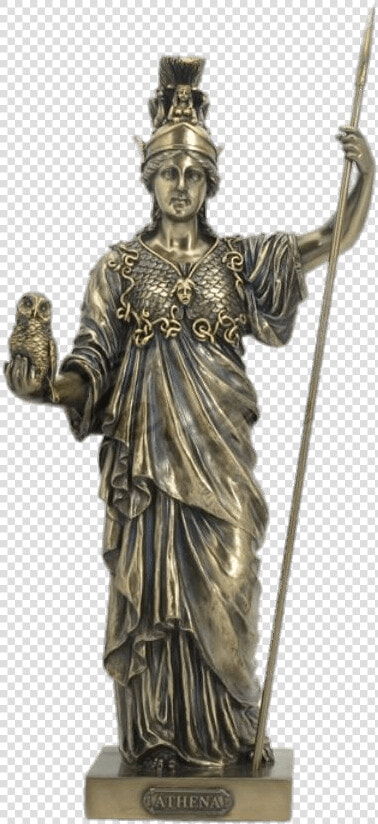 Athena Statuette  HD Png DownloadTransparent PNG