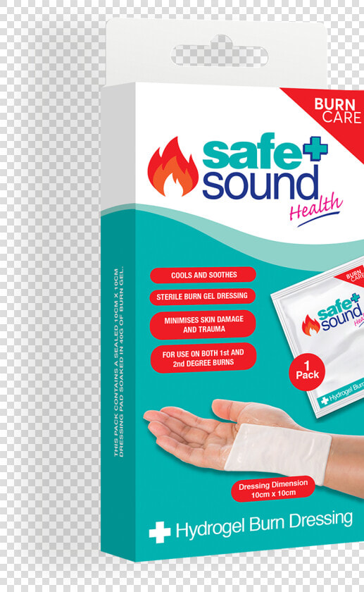 Safe And Sound Health Hydrogel Burn Dressing   Szemüvegtörlő  HD Png DownloadTransparent PNG