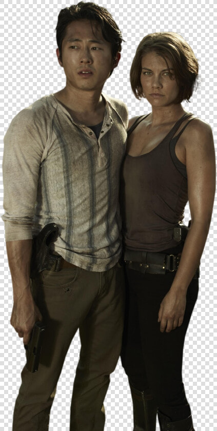 Maggie Greene Et Glenn  HD Png DownloadTransparent PNG