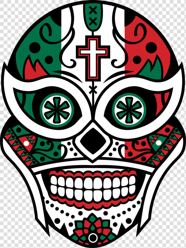 Female Vector Sugar Skull Huge Freebie Download For  HD Png DownloadTransparent PNG