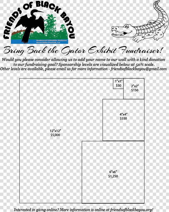 Plans For The Alligator Exhibit At Bblnwr Paid For   Animal  HD Png DownloadTransparent PNG