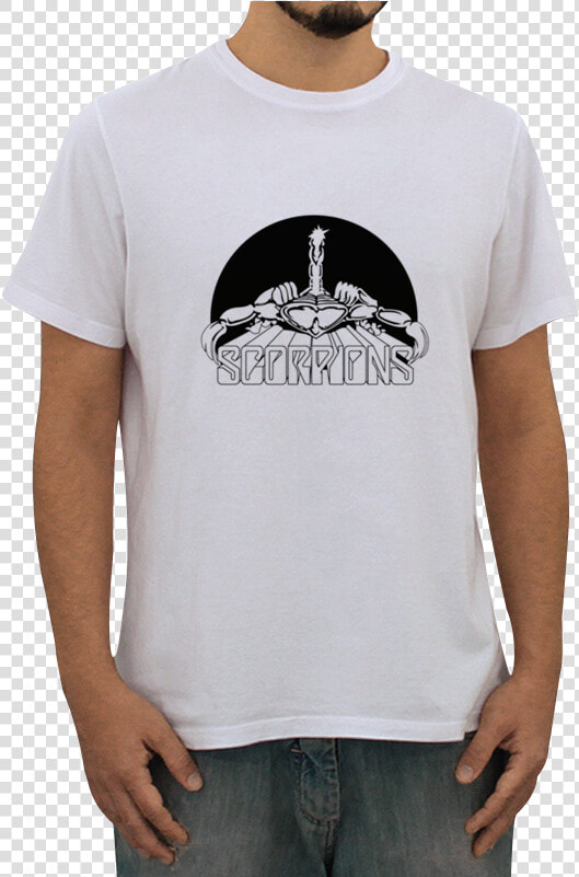 Camiseta Camiseta Scorpions De C4ssicos Do Rockna   T shirt  HD Png DownloadTransparent PNG