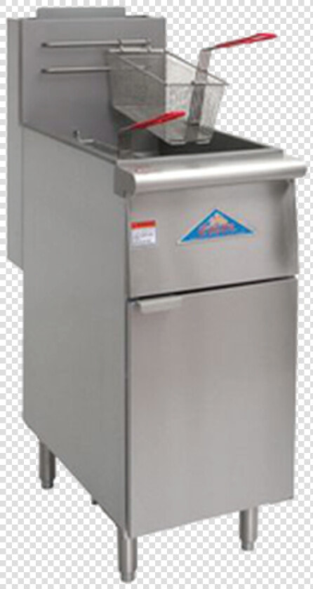 Comstock Castle F4 efs16 Stainless 45lb Gas Deep Fryer   Castle Fryer  HD Png DownloadTransparent PNG