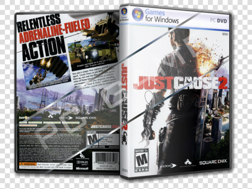 Just Cause 2 Pc Oyun   Just Cause 2 Game Cd  HD Png DownloadTransparent PNG