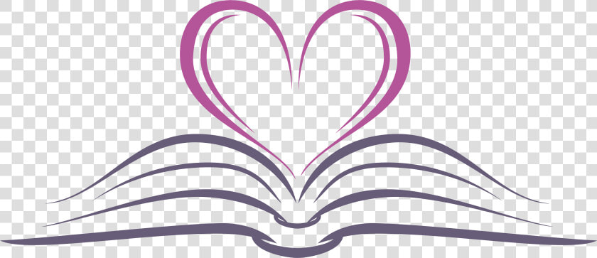 Open Book With Heart   Open Book With Heart Clipart  HD Png DownloadTransparent PNG