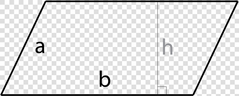 Transparent Parallelogram Png   Perimeter Of Parallelogram Calculator  Png DownloadTransparent PNG