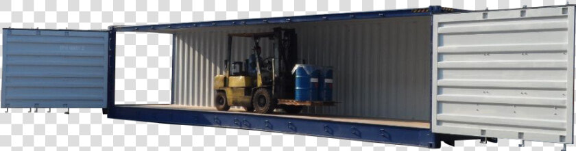 40ft High Cube Open Side Shipping Container   Shipping Container  HD Png DownloadTransparent PNG