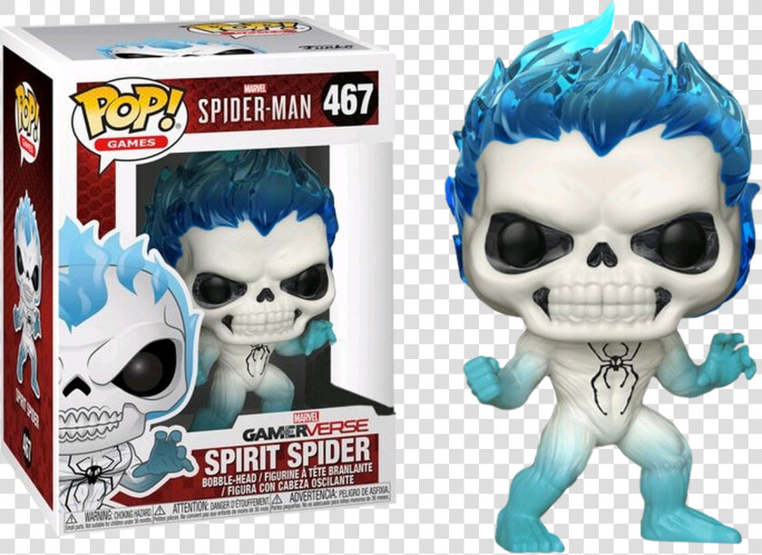 Marvel’s Spider man   Spirit Spider Funko Pop  HD Png DownloadTransparent PNG